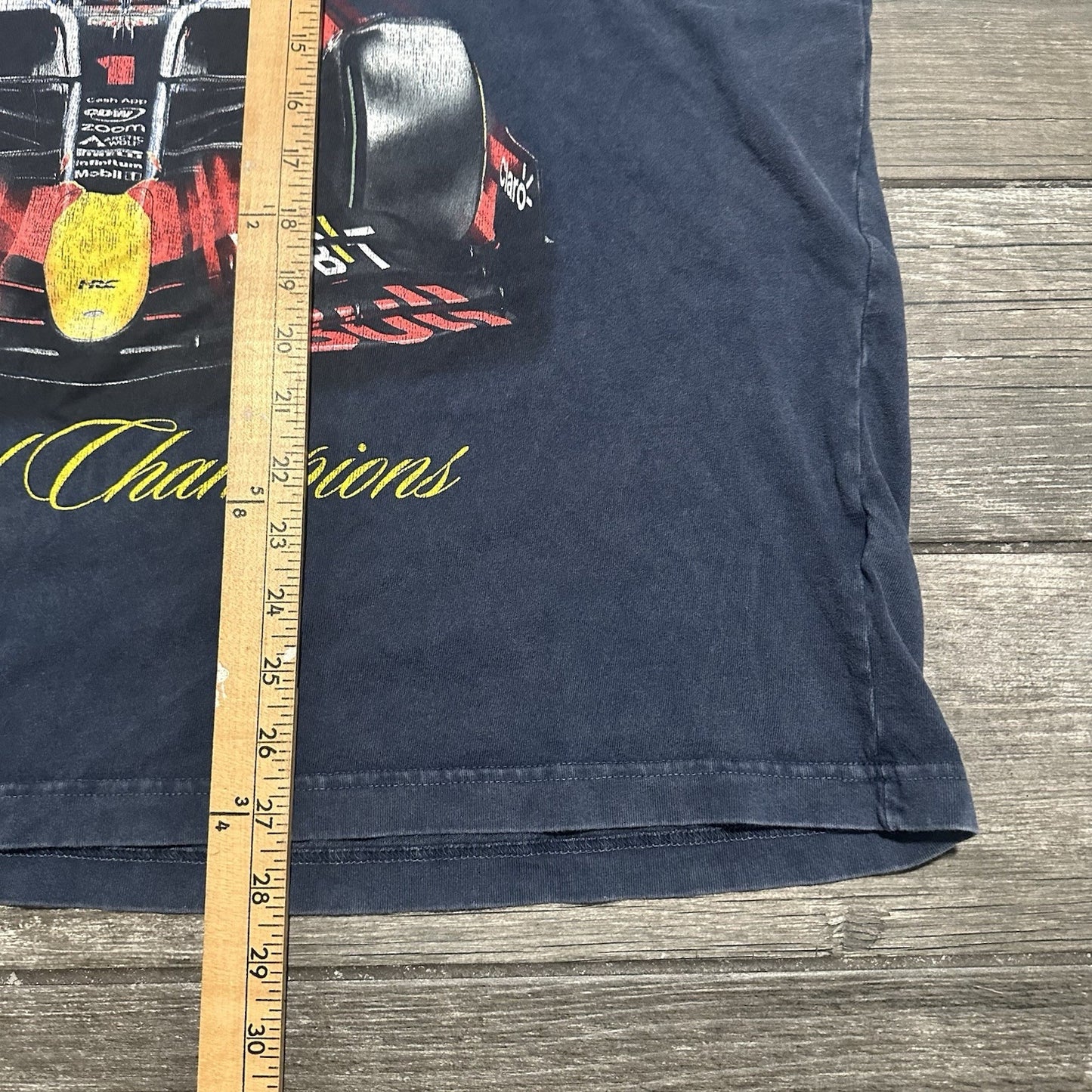 ABERCROMBIE & FITCH VINTAGE INSPIRED ORACLE RED BULL RACING F1 RACE T-SHIRT XL Yesterday's Fits Clothing Fashion Vintage Streetwear Fashion Item