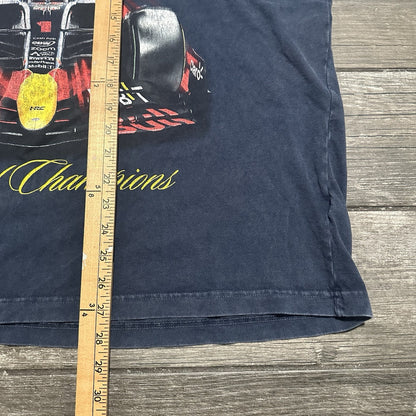 ABERCROMBIE & FITCH VINTAGE INSPIRED ORACLE RED BULL RACING F1 RACE T-SHIRT XL Yesterday's Fits Clothing Fashion Vintage Streetwear Fashion Item