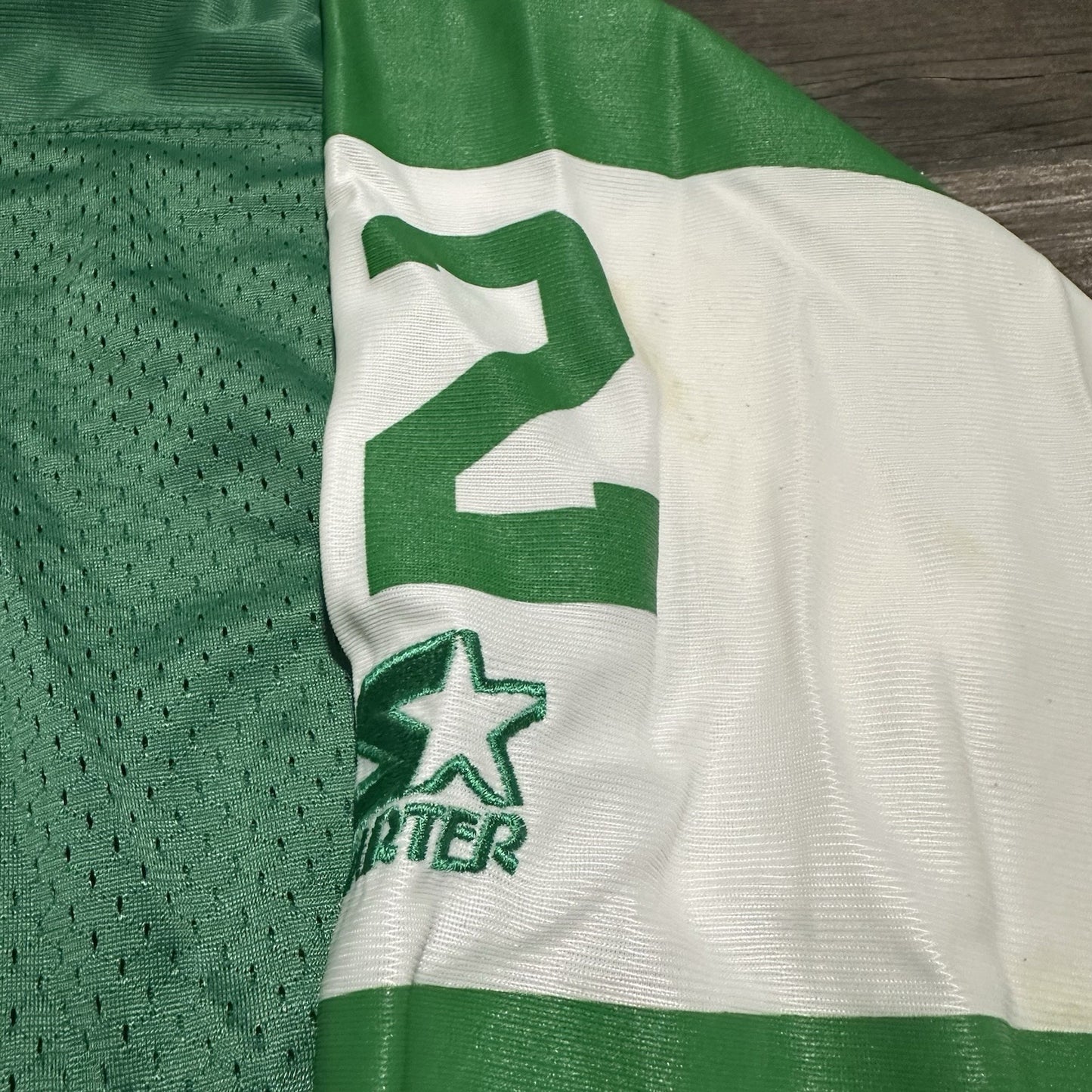 VTG STARTER JOE NAMATH NEW YORK JETS GREEN FOOTBALL LEGENDS JERSEY RETRO SZ 48 Yesterday's Fits Clothing Fashion Vintage Streetwear Fashion Item