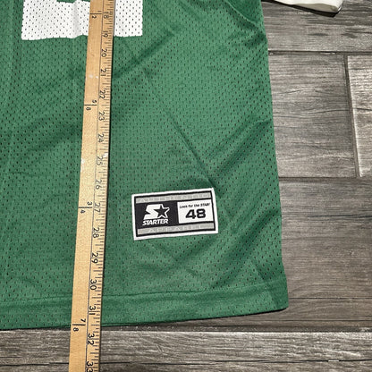 VTG STARTER JOE NAMATH NEW YORK JETS GREEN FOOTBALL LEGENDS JERSEY RETRO SZ 48 Yesterday's Fits Clothing Fashion Vintage Streetwear Fashion Item
