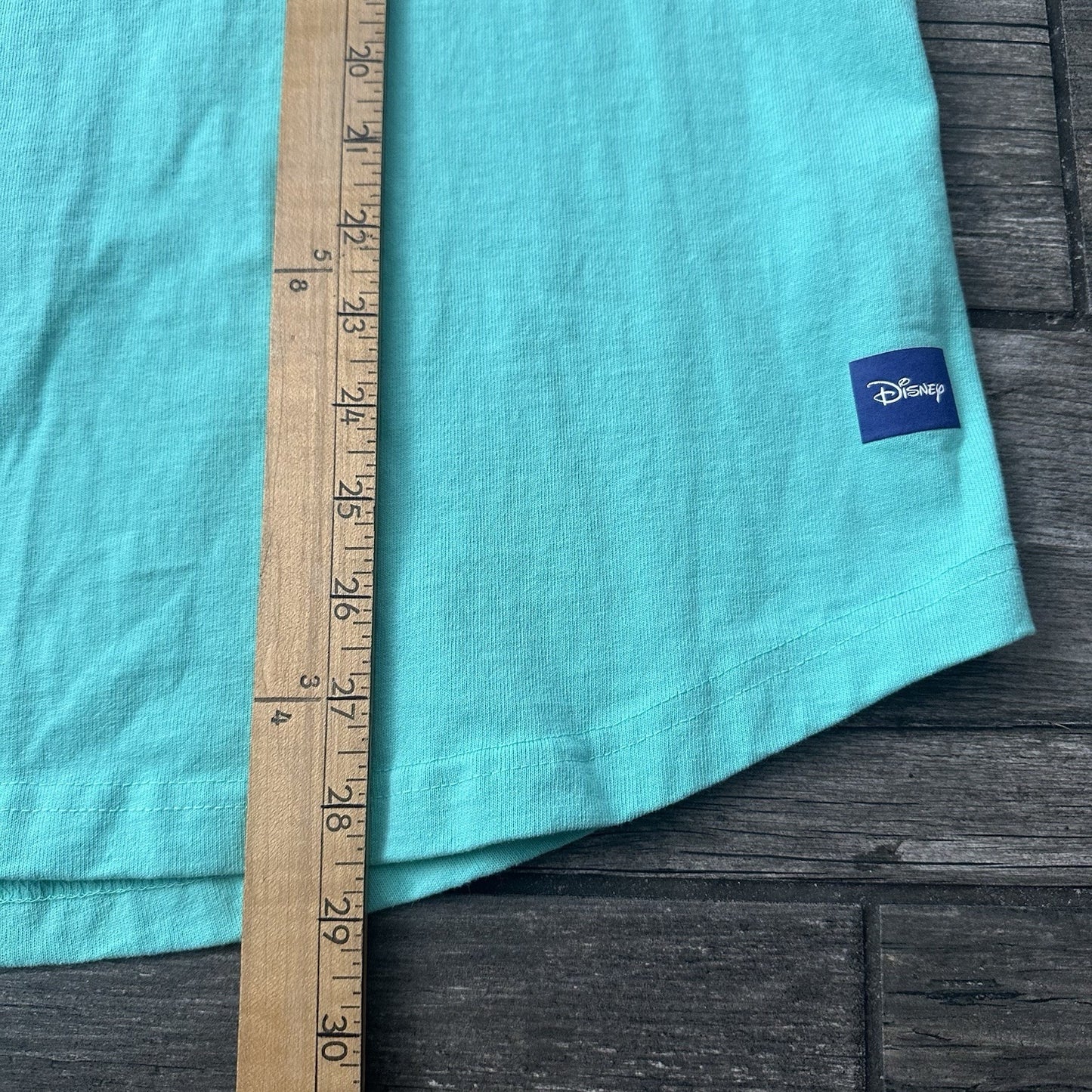 SPIRIT JERSEY WALT DISNEY WORLD TEAL PURPLE SPARKLE LONG SLEEVE SHIRT SZ S Yesterday's Fits Clothing Fashion Vintage Streetwear Fashion Item