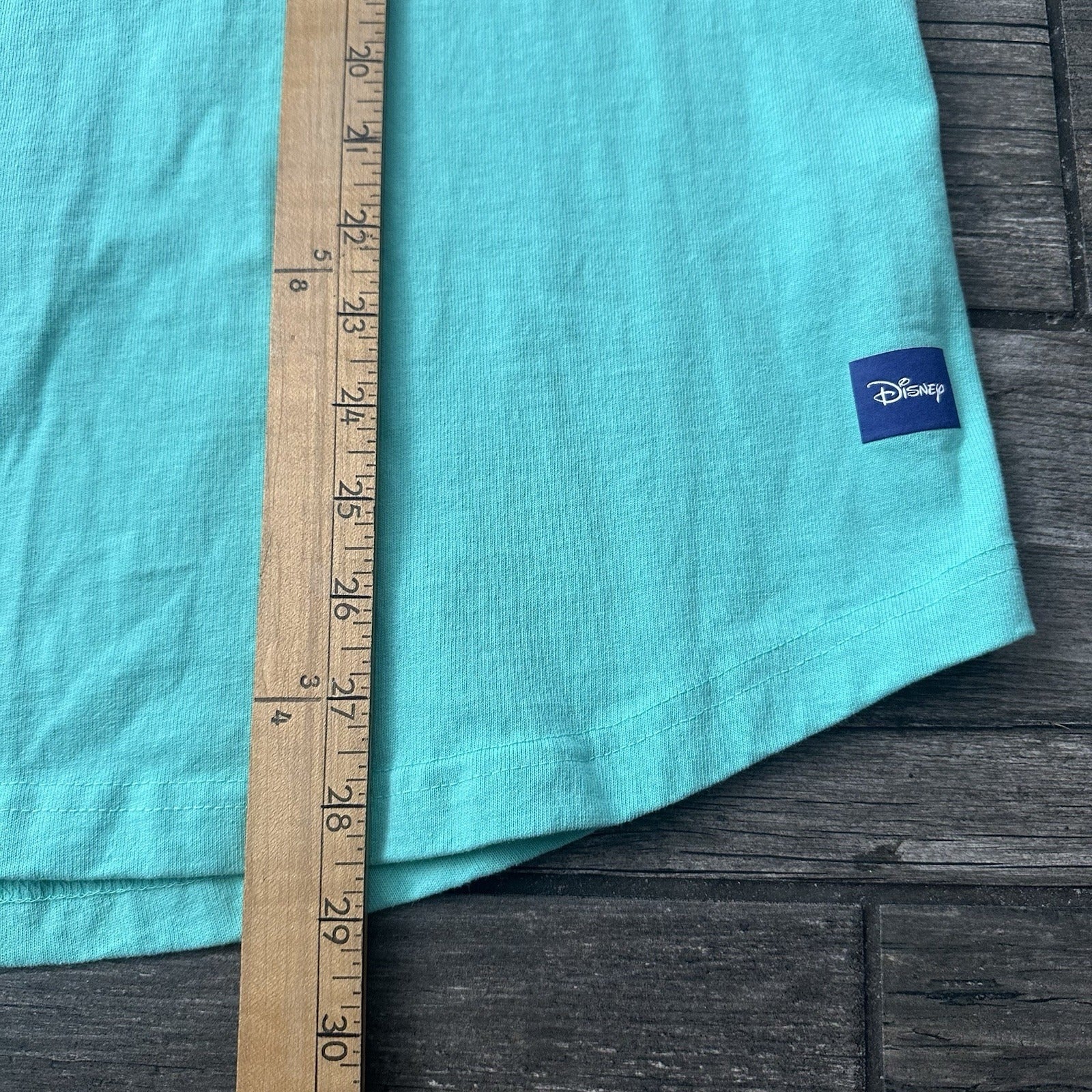 SPIRIT JERSEY WALT DISNEY WORLD TEAL PURPLE SPARKLE LONG SLEEVE SHIRT SZ S Yesterday's Fits Clothing Fashion Vintage Streetwear Fashion Item