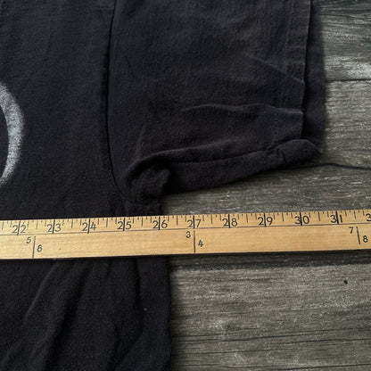 VTG 90s NBA CHICAGO BULLS BASKETBALL BLACK FADED DISTRESS T-SHIRT XXL LOGO 7 Yesterday's Fits Clothing Fashion Vintage Streetwear Fashion Item