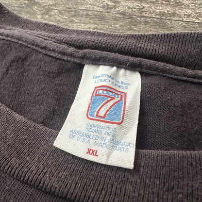 VTG 90s NBA CHICAGO BULLS BASKETBALL BLACK FADED DISTRESS T-SHIRT XXL LOGO 7 Yesterday's Fits Clothing Fashion Vintage Streetwear Fashion Item