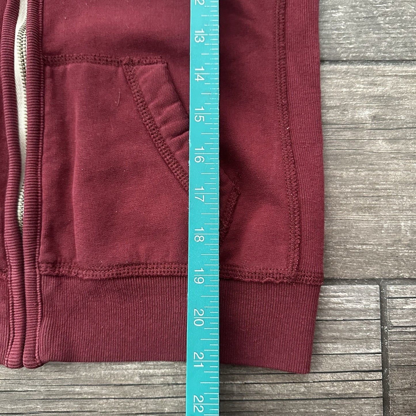 Y2K ABERCROMBIE & FITCH RED ZIP UP HOODIE SWEATSHIRT WMNS SZ L SPELL OUT LOGO Yesterday's Fits Clothing Fashion Vintage Streetwear Fashion Item