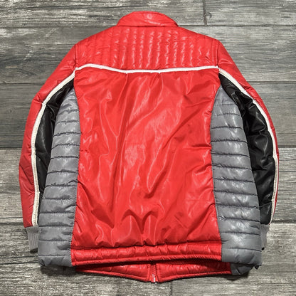DISNEY STORE CARS LIGHTNING MCQUEEN RED RACING RACE PUFFER JACKET SZ 5/6 Yesterday's Fits Clothing Fashion Vintage Streetwear Fashion Item