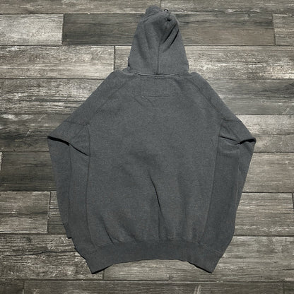 Y2K ECKO UNLTD HEAVYWEIGHT GREY HOODIE SWEATSHIRT SZ 2XL RHINO PATCH Yesterday's Fits Clothing Fashion Vintage Streetwear Fashion Item