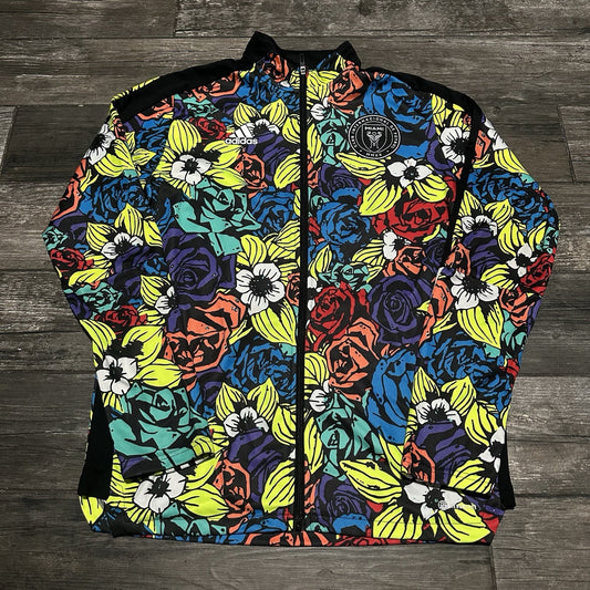 ADIDAS UNITY TIRO AOP FLORAL INTER MIAMI SOCCER ALL OVER PRINT TRACK JACKET XL Yesterday's Fits Clothing Fashion Vintage Streetwear Fashion Item