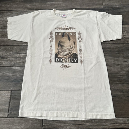 VTG 2000 BOB DYLAN TO FIND DIGNITY WHITE CONCERT TOUR T-SHIRT SZ L AAA Y2K Yesterday's Fits Clothing Fashion Vintage Streetwear Fashion Item