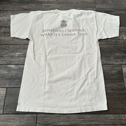 VTG 2000 BOB DYLAN TO FIND DIGNITY WHITE CONCERT TOUR T-SHIRT SZ L AAA Y2K Yesterday's Fits Clothing Fashion Vintage Streetwear Fashion Item