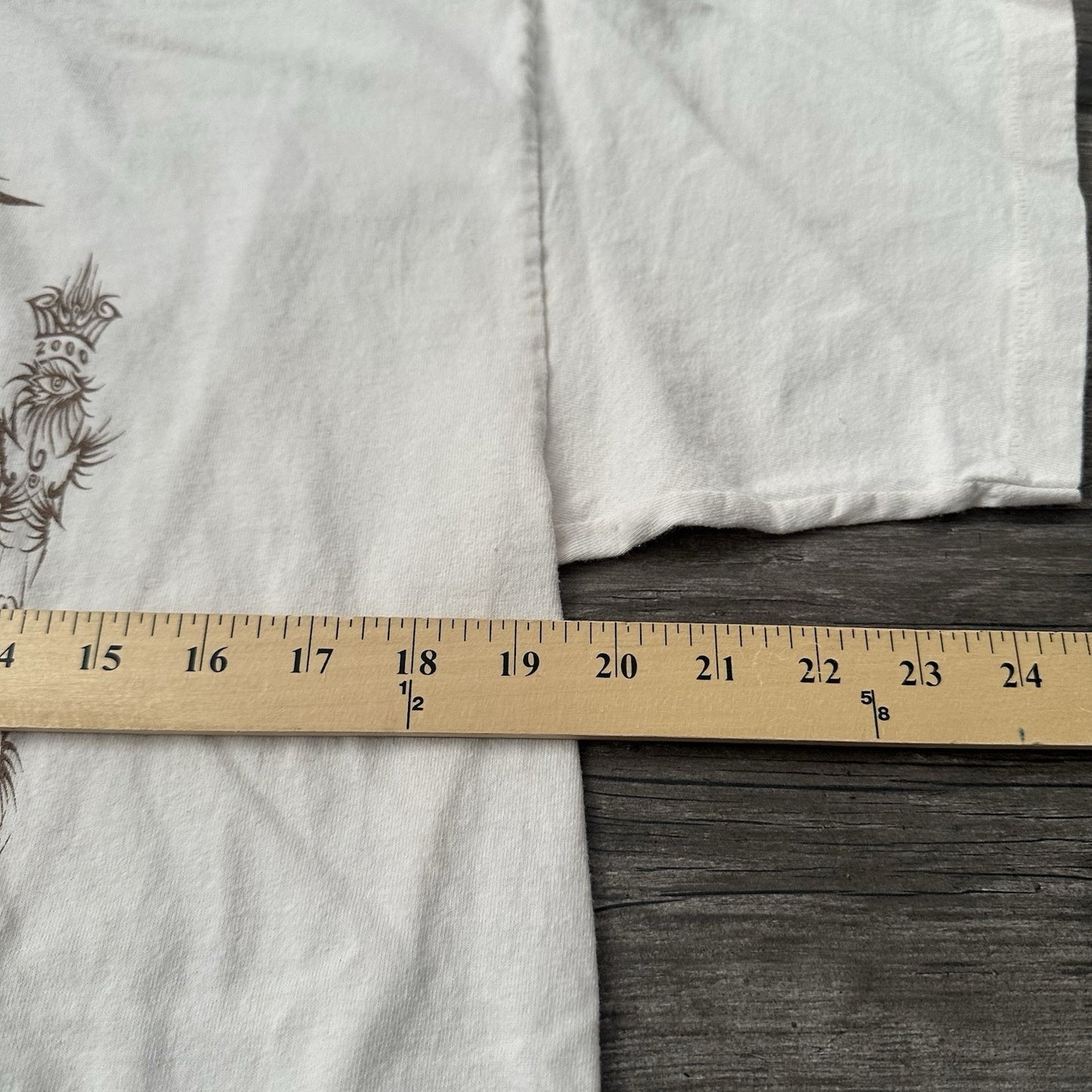 VTG 2000 BOB DYLAN TO FIND DIGNITY WHITE CONCERT TOUR T-SHIRT SZ L AAA Y2K Yesterday's Fits Clothing Fashion Vintage Streetwear Fashion Item