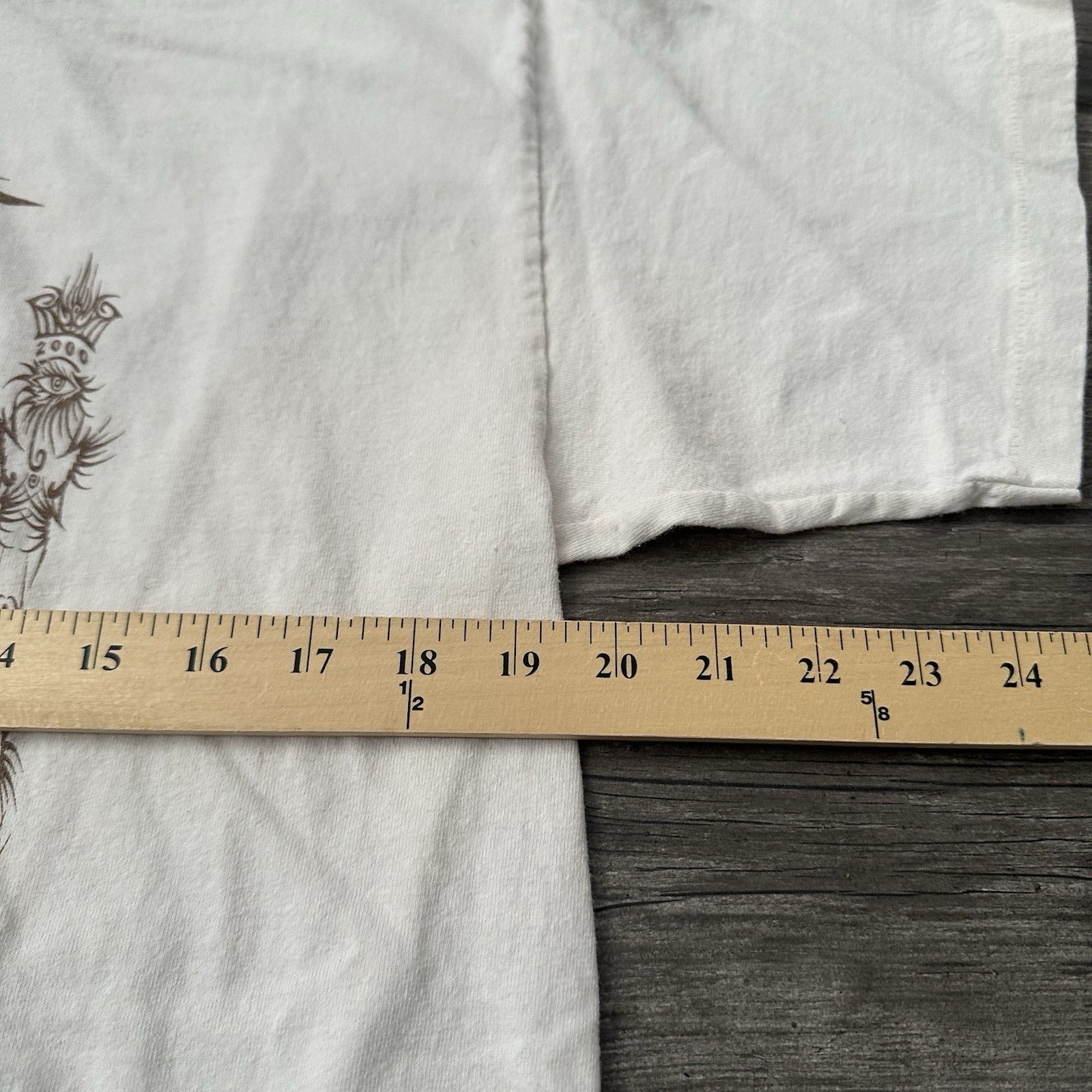 VTG 2000 BOB DYLAN TO FIND DIGNITY WHITE CONCERT TOUR T-SHIRT SZ L AAA Y2K Yesterday's Fits Clothing Fashion Vintage Streetwear Fashion Item