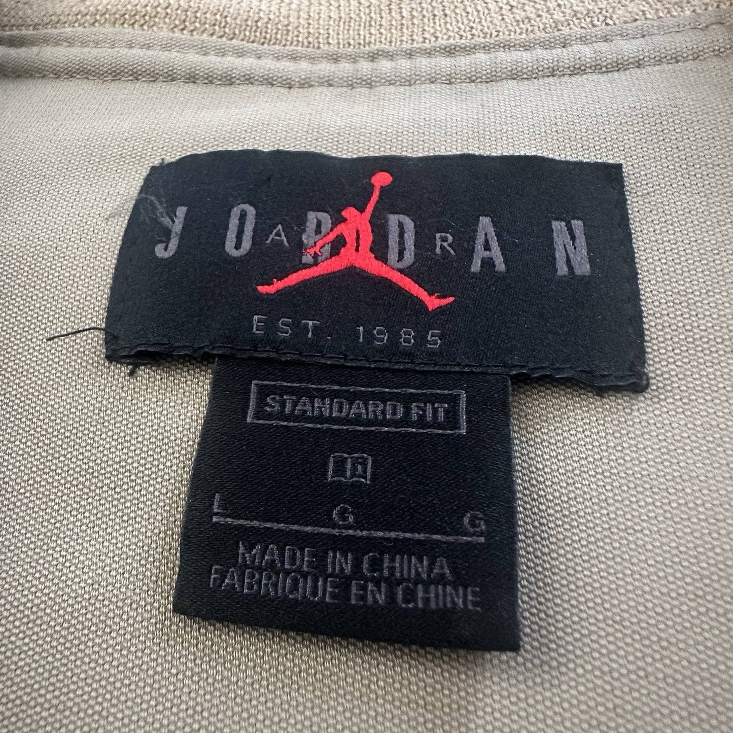 AIR JORDAN CACTUS JACK TAN UTILITY CARGO VEST SZ L CW3169-201 HIP-HOP PROMO (J) Yesterday's Fits Clothing Fashion Vintage Streetwear Fashion Item