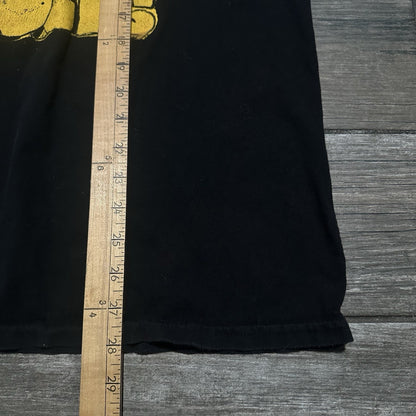 CROSS COLOURS RUN DMC THE KING OF ROCK BLACK GRAPHIC T-SHIRT TEE SZ S Yesterday's Fits Clothing Fashion Vintage Streetwear Fashion Item
