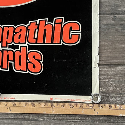 VTG ICP INSANE CLOWN POSSE HATCHETMAN PSYCHOPATHIC RECORDS BLACKLIGHT POSTER PO6 Yesterday's Fits Clothing Fashion Vintage Streetwear Fashion Item