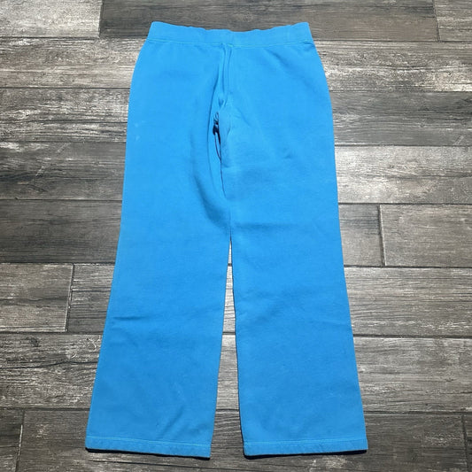 Y2K NIKE LIGHT BLUE BAGGY SWEATS SWEATPANTS SZ L PANTS LOUNGE WIDE LEG SWOOSH Yesterday's Fits Clothing Fashion Vintage Streetwear Fashion Item