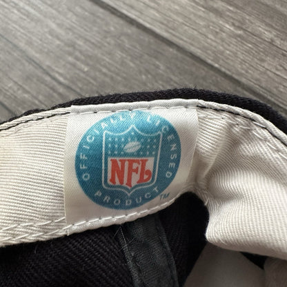 VTG AMERICAN NEEDLE CAROLINA PANTHERS WOOL BLEND BLACK SNAPBACK FOOTBALL HAT Yesterday's Fits Clothing Fashion Vintage Streetwear Fashion Item