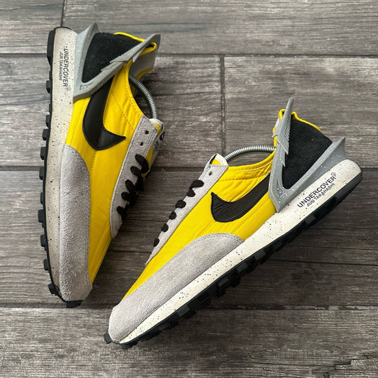 NIKE DAYBREAK UNDERCOVER BV4594-700 SZ 10 BRIGHT CITRON YELLOW BLACK SNEAKERS Yesterday's Fits Clothing Fashion Vintage Streetwear Fashion Item