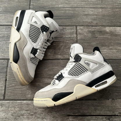 AIR JORDAN 4 MILITARY BLACK WHITE CREAM DH6927 111 NO BOX 9 SNEAKERS SHOES S1 Yesterday's Fits Clothing Fashion Vintage Streetwear Fashion Item