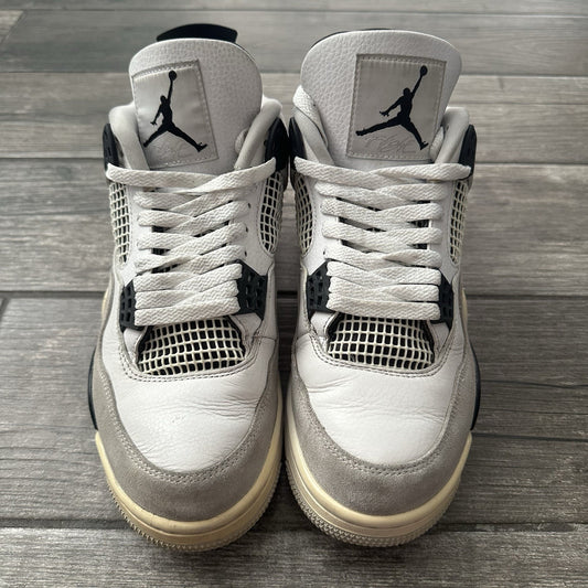 AIR JORDAN 4 MILITARY BLACK WHITE CREAM DH6927 111 NO BOX 9 SNEAKERS SHOES S1 Yesterday's Fits Clothing Fashion Vintage Streetwear Fashion Item