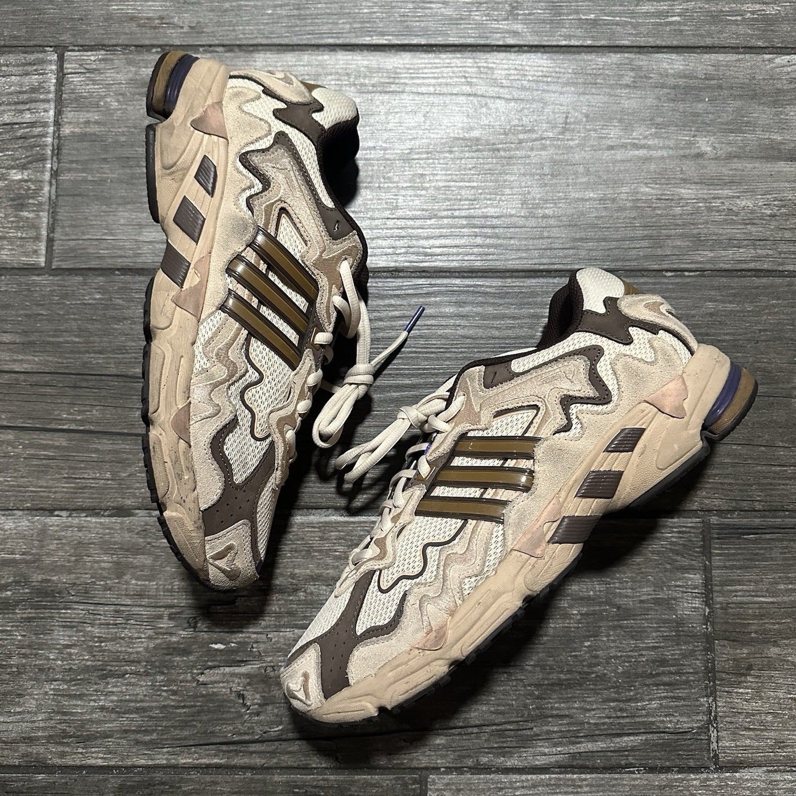 ADIDAS RESPONSE CL BAD BUNNY PASO FINO SNEAKERS SZ 10 NO BOX TAN BEIGE BROWN Yesterday's Fits Clothing Fashion Vintage Streetwear Fashion Item