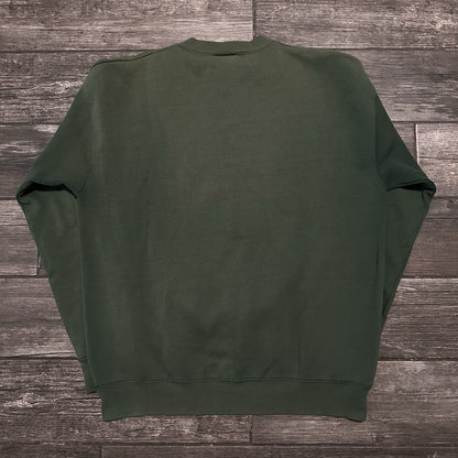 VTG 1999 LEE SPORT NEW YORK JETS FADED FOOTBALL GREEN SWEATSHIRT SZ L NFL USA Yesterday's Fits Clothing Fashion Vintage Streetwear Fashion Item