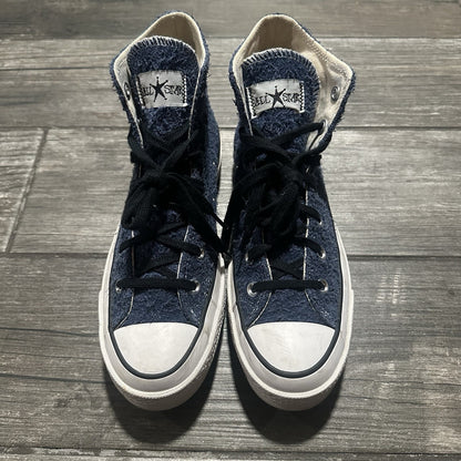 CONVERSE CUCK 70 HI STUSSY 8-BALL BLUE BLACK WHITE SZ 6 SNEAKERS NO BOX Yesterday's Fits Clothing Fashion Vintage Streetwear Fashion Item