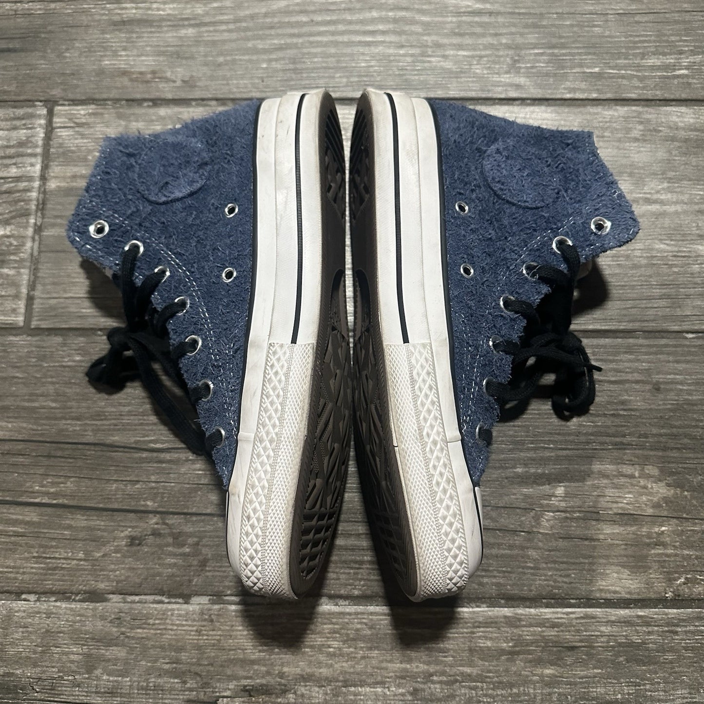 CONVERSE CUCK 70 HI STUSSY 8-BALL BLUE BLACK WHITE SZ 6 SNEAKERS NO BOX Yesterday's Fits Clothing Fashion Vintage Streetwear Fashion Item