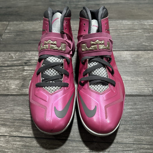 NIKE LEBRON ZOOM SOLDIER VII THINK PINK SZ 11 BASKETBALL SNEAKERS SHOES Yesterday's Fits Clothing Fashion Vintage Streetwear Fashion Item