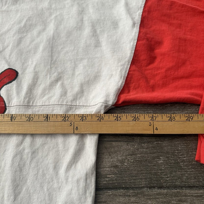 DISNEY SPIRIT JERSEY TOY STORY FORKY LONG SLEEVE SHIRT WHITE RED BLUE SZ L Yesterday's Fits Clothing Fashion Vintage Streetwear Fashion Item
