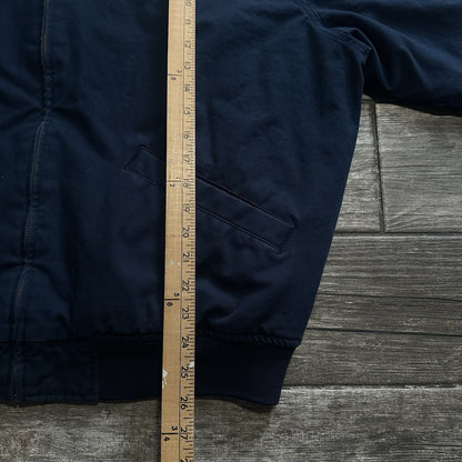 VTG TENNESSEE TITANS DETROIT STYLE NAVY BLUE FOOTBALL JACKET COAT XL CORDUROY Yesterday's Fits Clothing Fashion Vintage Streetwear Fashion Item