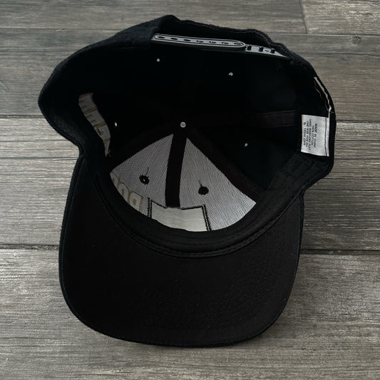 VTG STAR WARS BOBBA FETT BLOCK HEAD CHARACTER BLACK SNAPBACK MOVIE PROMO HAT Yesterday's Fits Clothing Fashion Vintage Streetwear Fashion Item