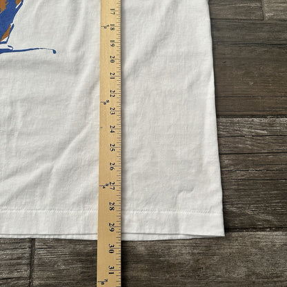 VTG AMERICAN GOLF WHITE CLASSIC GRAPHIC T-SHIRT PROMO SZ XL ART TEE Yesterday's Fits Clothing Fashion Vintage Streetwear Fashion Item