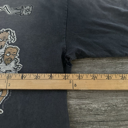 VTG 2000 SUMMER SANITARIUM METALLICA KORN THRASHED DISTRESSED T-SHIRT FADED XL Yesterday's Fits Clothing Fashion Vintage Streetwear Fashion Item