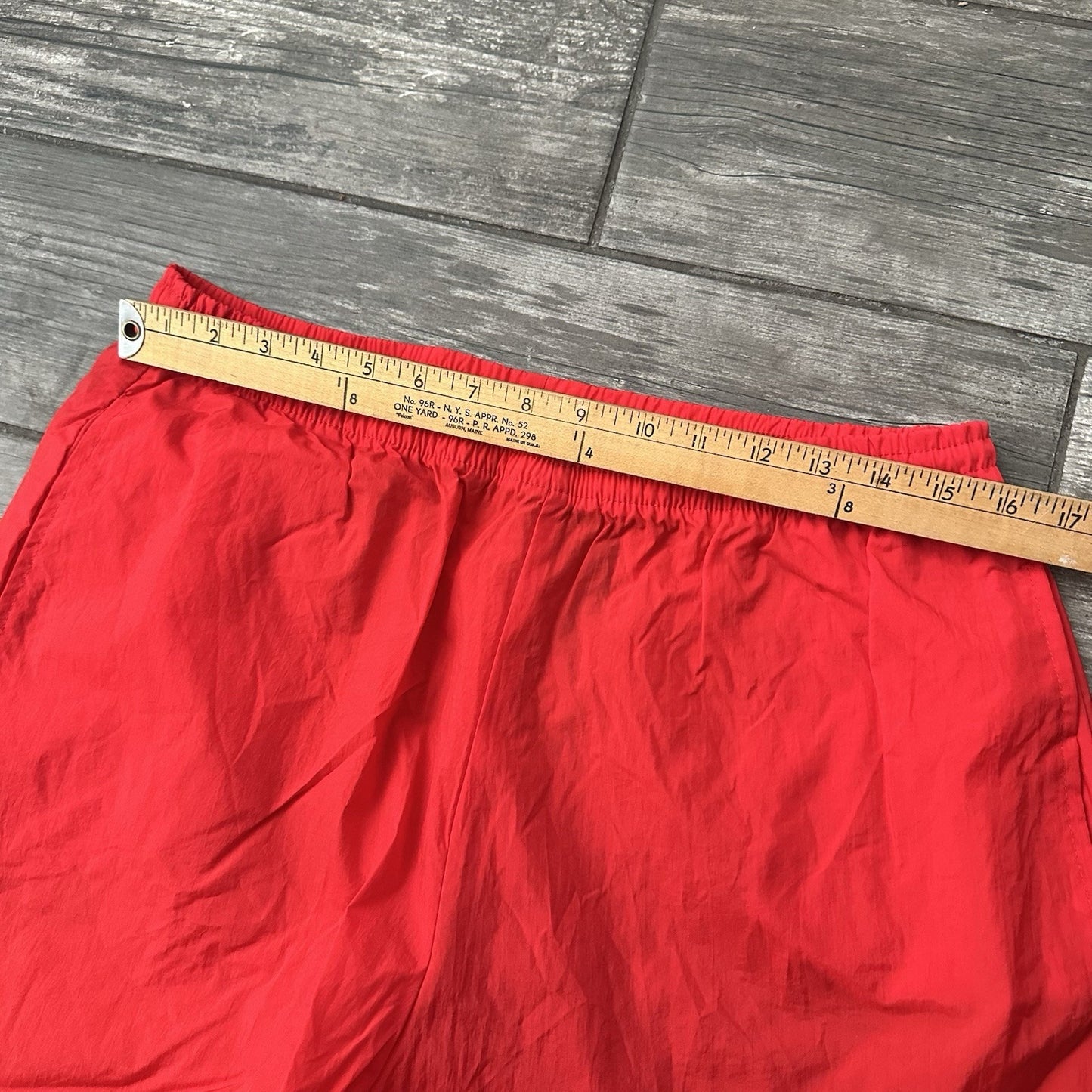 VTG 90s MARLBORO WINDBREAKER JOGGER STYLE TRACK PANTS RED PROMO SZ L Yesterday's Fits Clothing Fashion Vintage Streetwear Fashion Item