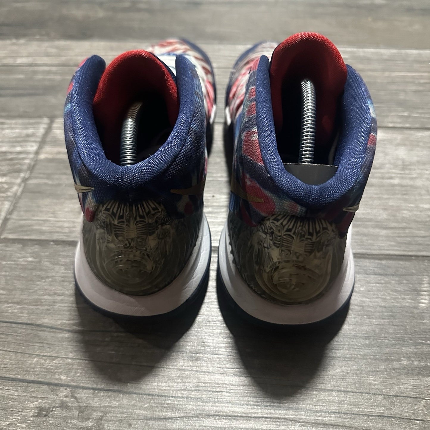 NIKE KYRIE KYBRID S2 USA RED WHITE BLUE BASKETBALL SNEAKERS SZ 10 CQ9323-400 Yesterday's Fits Clothing Fashion Vintage Streetwear Fashion Item