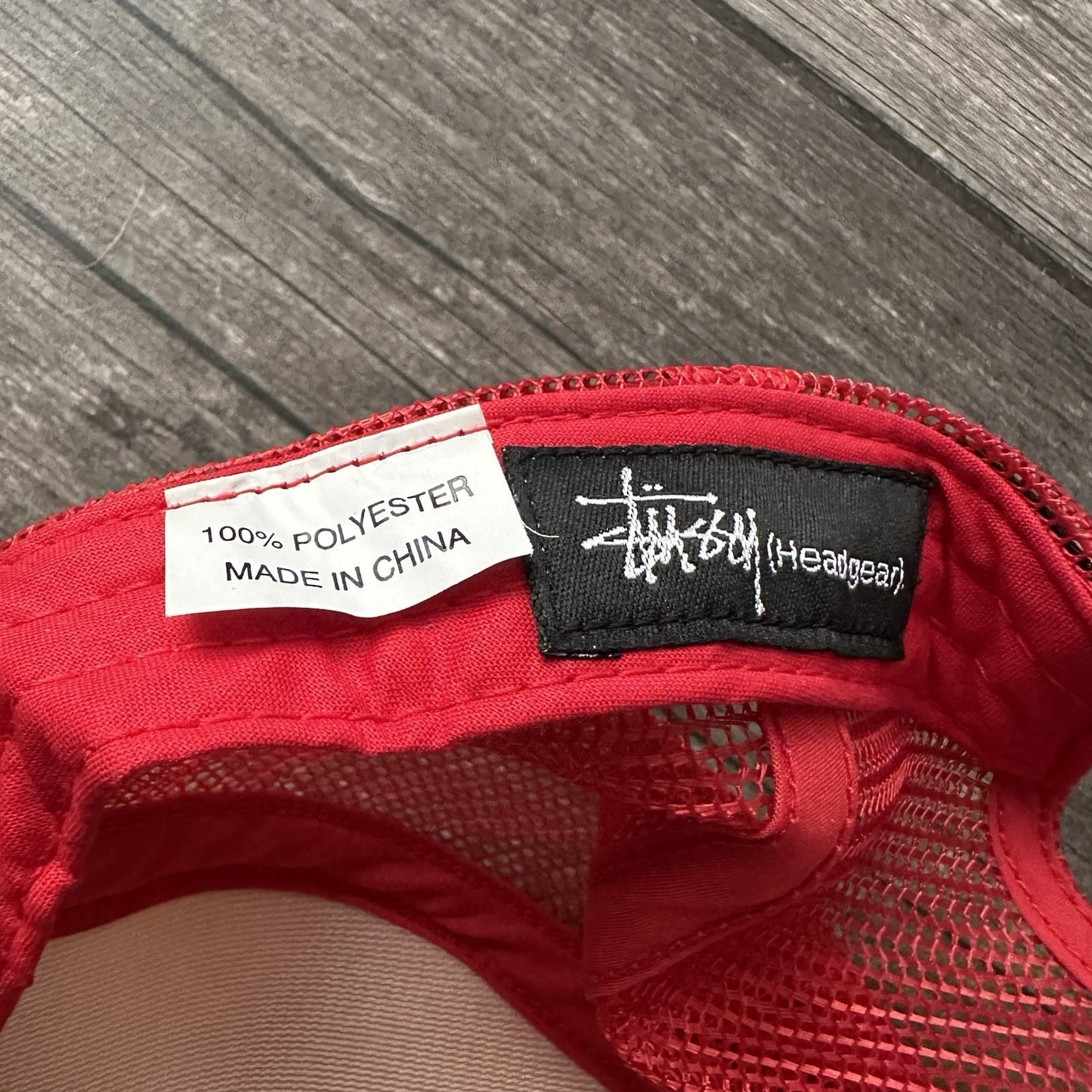 SAMPLE Y2K STUSSY ICECREAM POPSICLE RED WHITE BLUE TRUCKER SNAPBACK HAT NEW Yesterday's Fits Clothing Fashion Vintage Streetwear Fashion Item