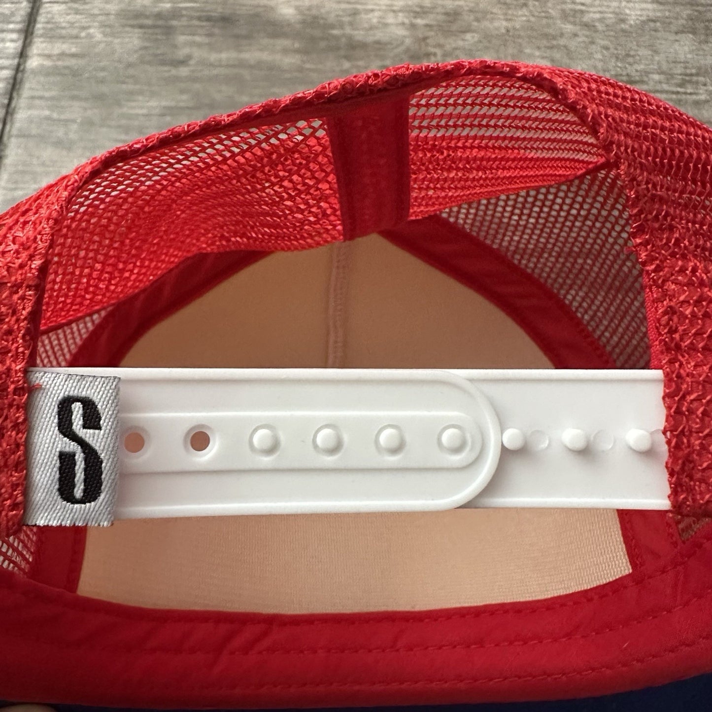 SAMPLE Y2K STUSSY ICECREAM POPSICLE RED WHITE BLUE TRUCKER SNAPBACK HAT NEW Yesterday's Fits Clothing Fashion Vintage Streetwear Fashion Item