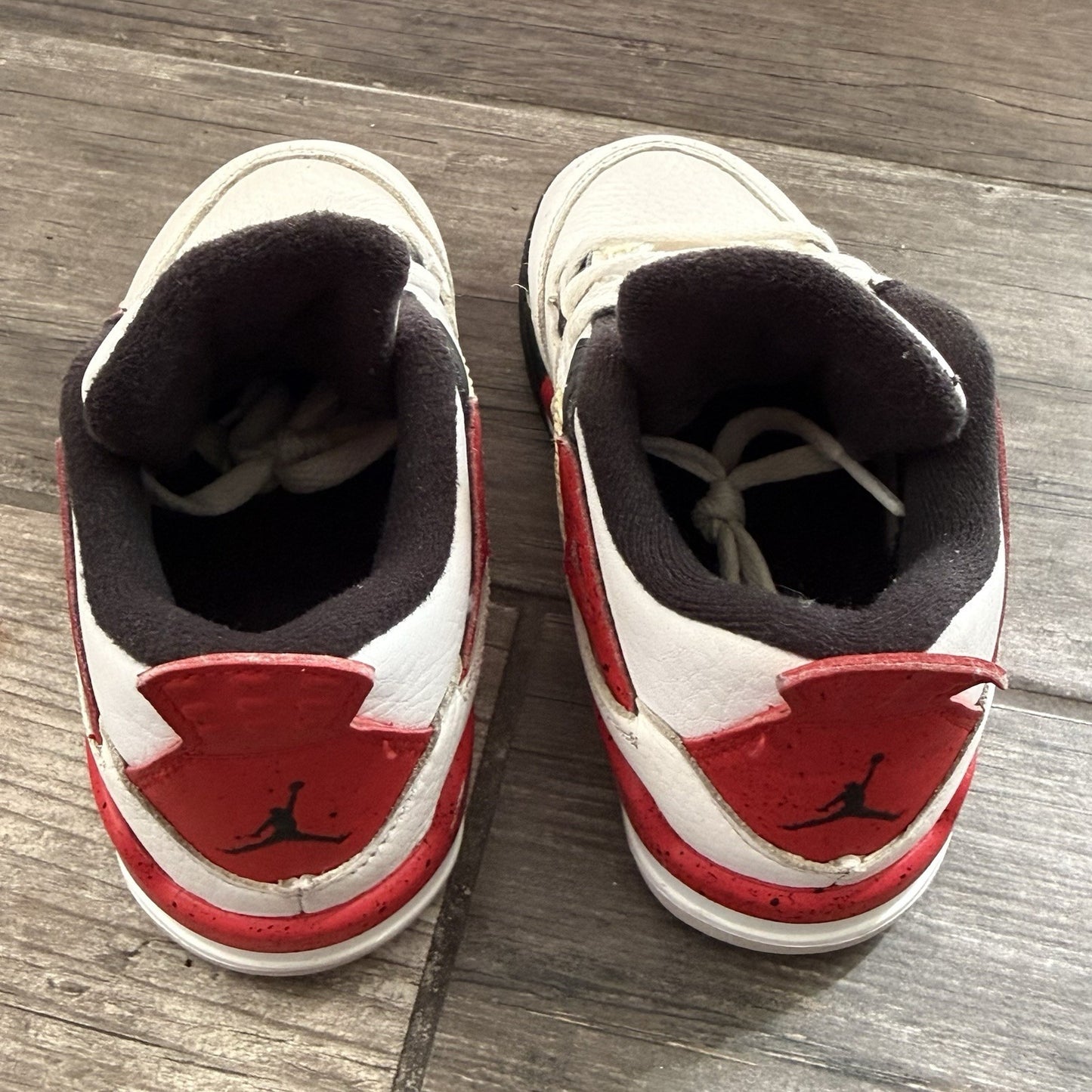 AIR JORDAN 4 AJ4 RETRO RED CEMENT BQ7670-161 WHITE BLACK SZ 10C TD NO BOX Yesterday's Fits Clothing Fashion Vintage Streetwear Fashion Item