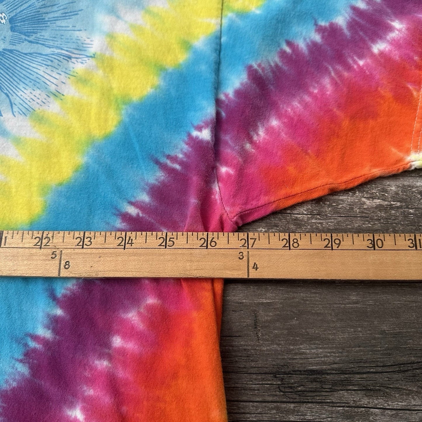 2019 GRATEFUL DEAD & COMPANY SUMMER TOUR TIE-DYE T-SHIRT 3XL BERTHA ROSES Yesterday's Fits Clothing Fashion Vintage Streetwear Fashion Item