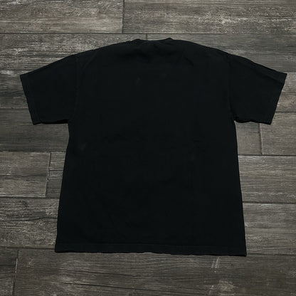2011 JUSTIFIED TV FX PROMO SONY BLACK RED T-SHIRT TEE SZ XL WESTERN COWBOYS COP Yesterday's Fits Clothing Fashion Vintage Streetwear Fashion Item