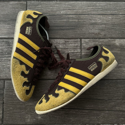 ADIDAS BRAIN DEAD JAPAN LO SHADOW BROWN HAZY YELLOW SZ 11.5 SNEAKERS JQ6789