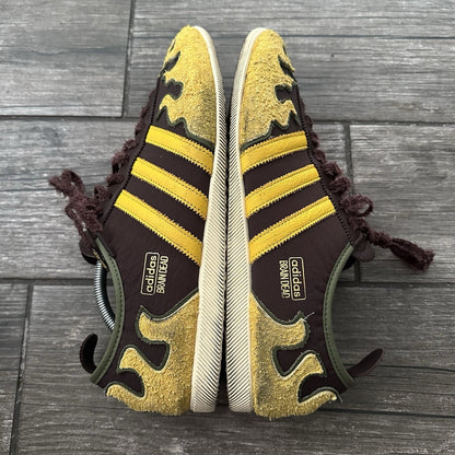 ADIDAS BRAIN DEAD JAPAN LO SHADOW BROWN HAZY YELLOW SZ 11.5 SNEAKERS JQ6789