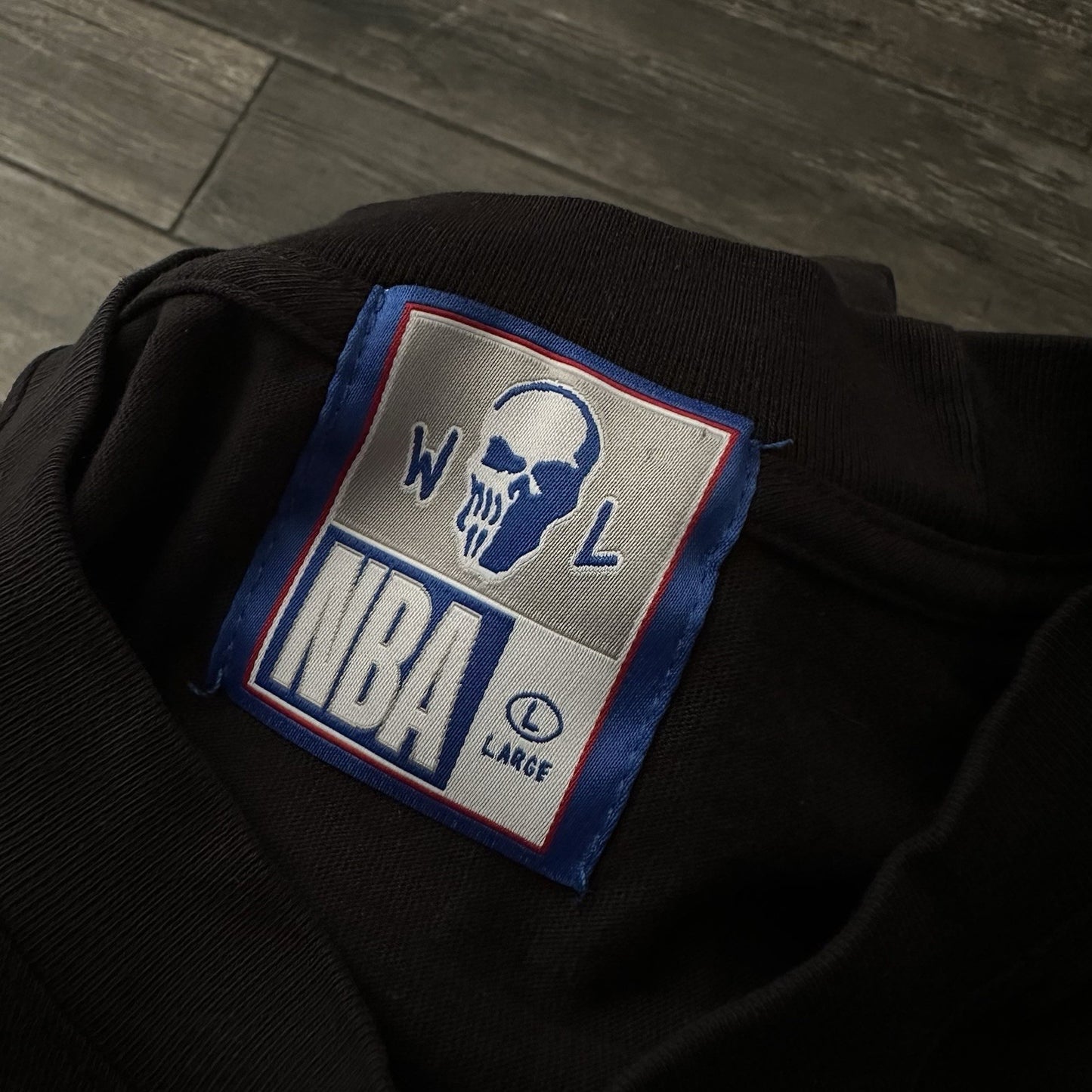 WARREN LOTAS NBA BOSTON CELTICS 17x CHAMPIONS BLACK T-SHIRT SZ L SKELETON SKULL Yesterday's Fits Clothing Fashion Vintage Streetwear Fashion Item