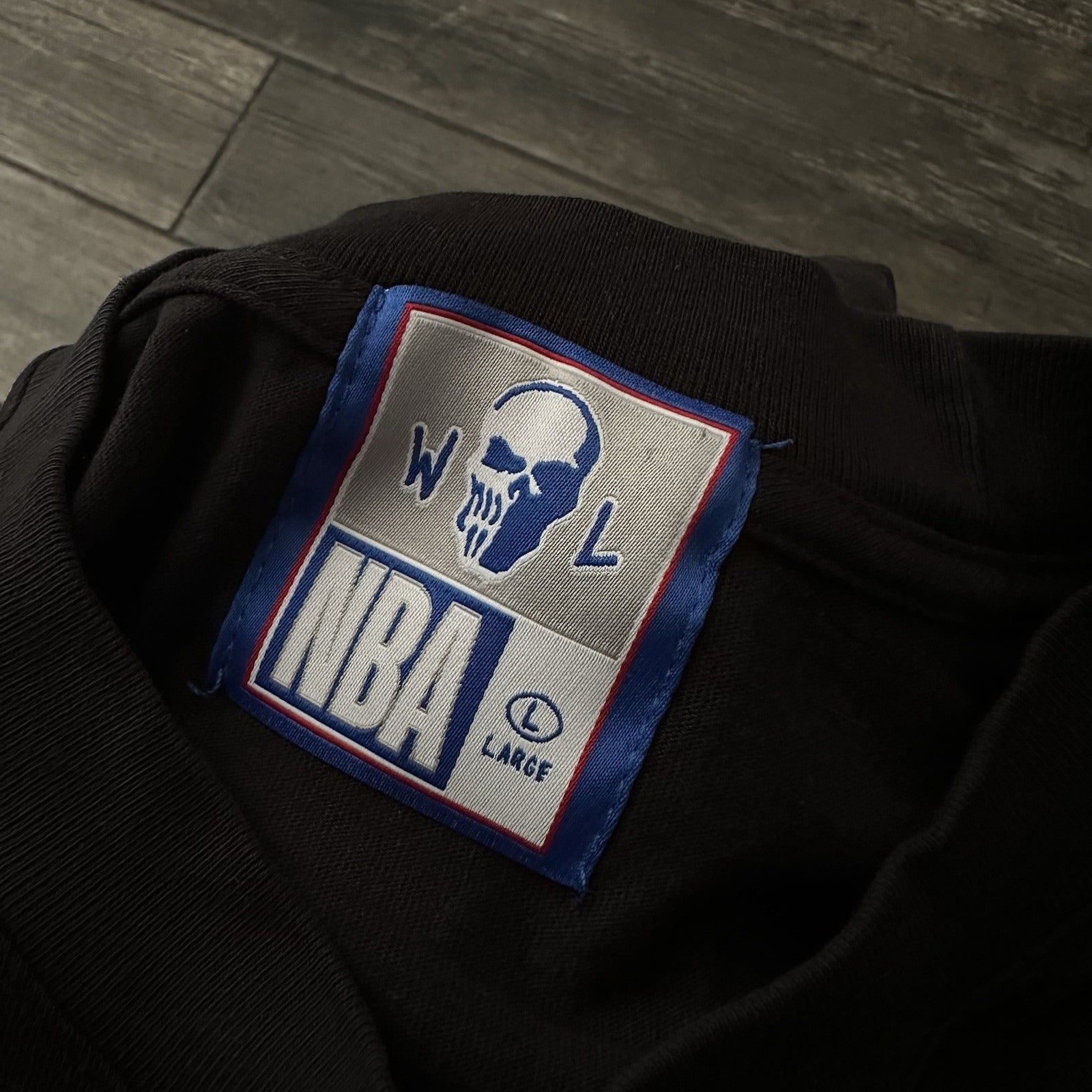WARREN LOTAS NBA BOSTON CELTICS 17x CHAMPIONS BLACK T-SHIRT SZ L SKELETON SKULL Yesterday's Fits Clothing Fashion Vintage Streetwear Fashion Item