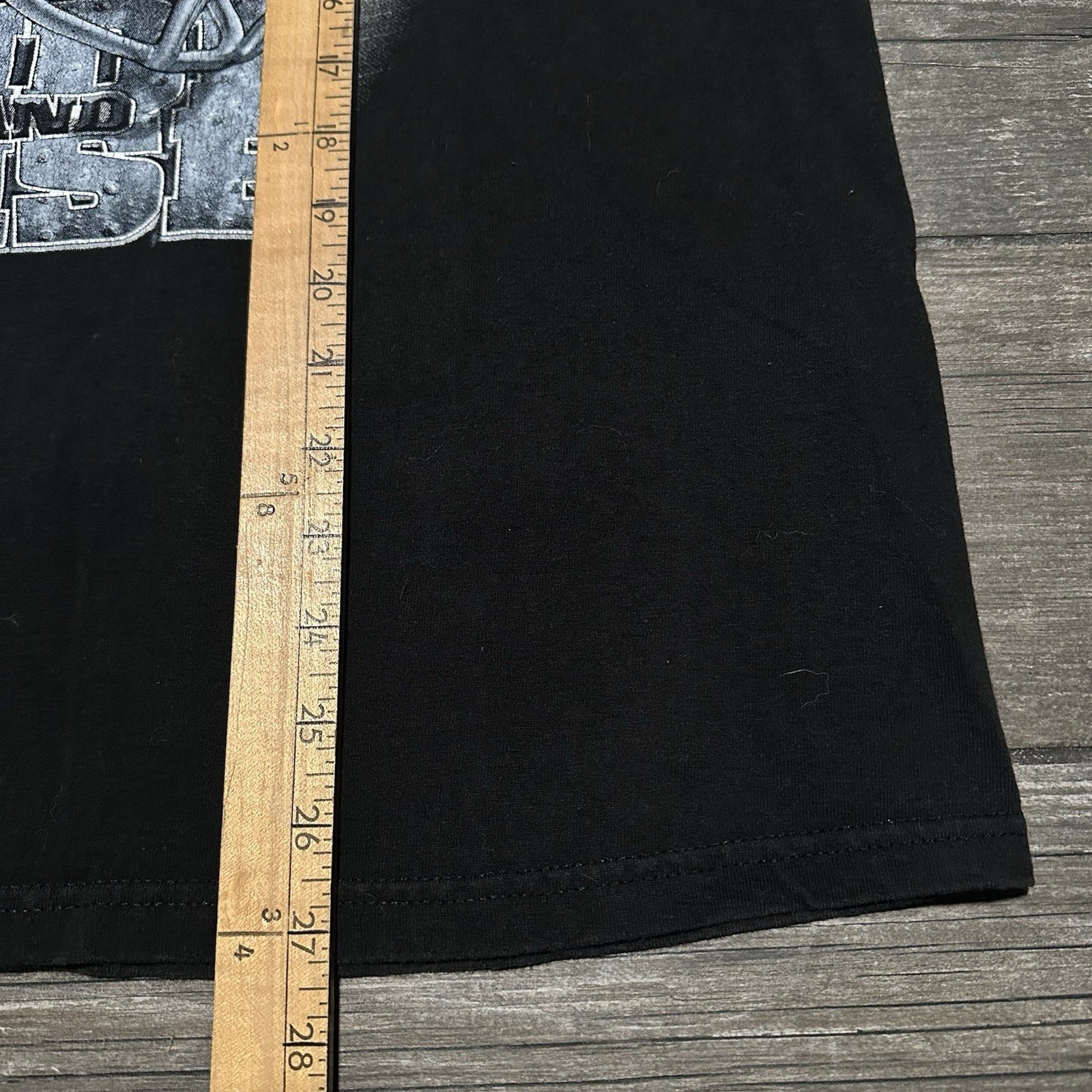 VTG Y2K NFL BRAND OAKLAND RAIDERS BLACK SHORT SLEEVE T-SHIRT TEE FOOTBALL SZ L Yesterday's Fits Clothing Fashion Vintage Streetwear Fashion Item