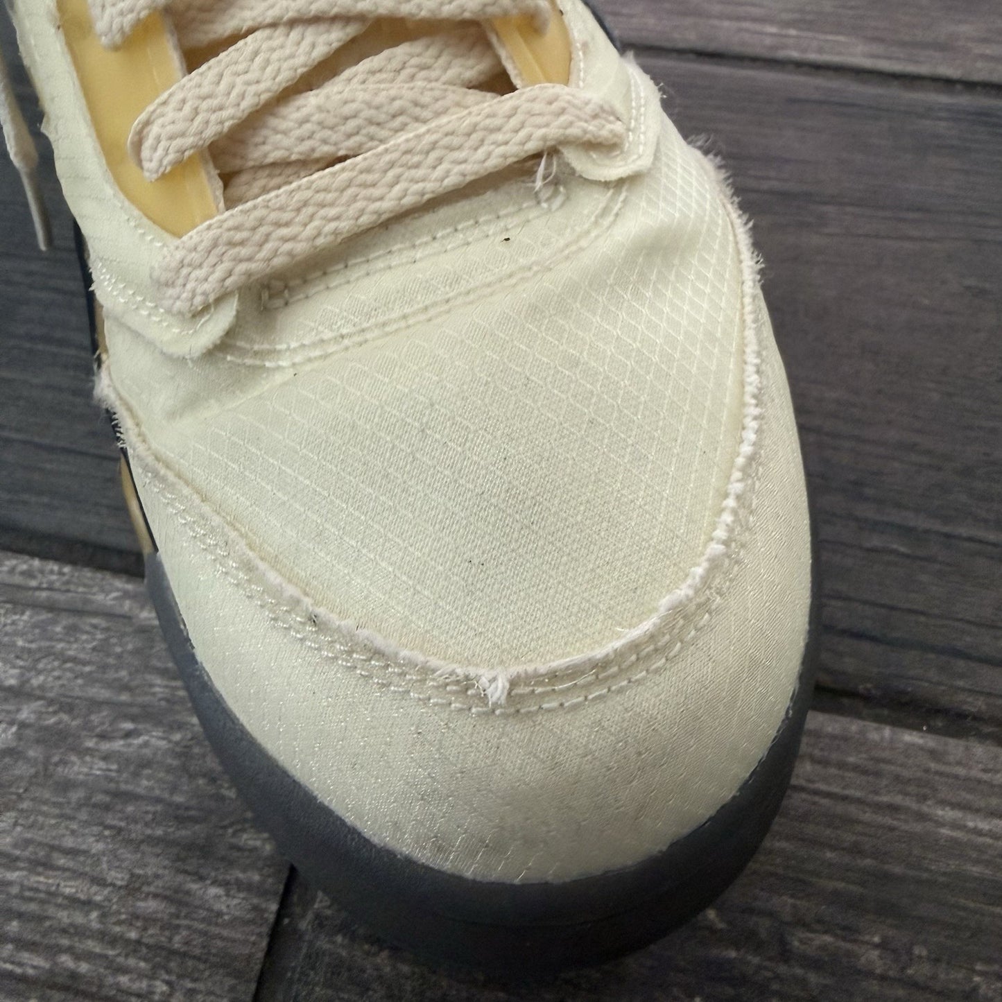 AIR JORDAN 5 AJ5 OFF WHITE SP SAIL DH8565-100 SZ 13 SNEAKERS NO BOX PREOWNED Yesterday's Fits Clothing Fashion Vintage Streetwear Fashion Item