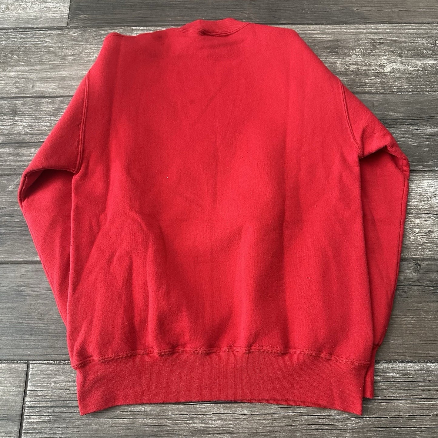VTG 80s UNLV RUNNIN REBELS RED PULLOVER CREST SHIELD LOGO SWEATSHIRT SZ M Yesterday's Fits Clothing Fashion Vintage Streetwear Fashion Item