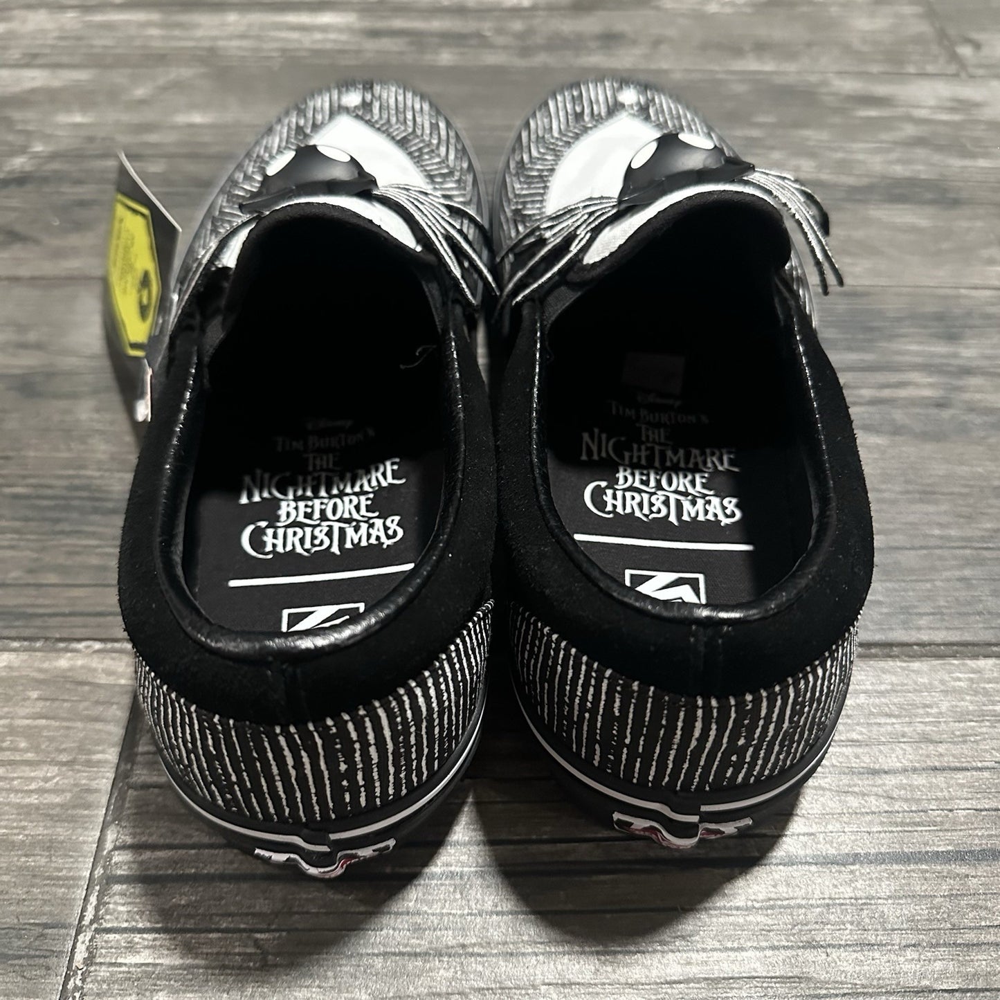NEW VANS DISNEY NIGHTMARE BEFORE CHRISTMAS JACK SKELLINGTON SLIP ON SZ 10 NO BOX Yesterday's Fits Clothing Fashion Vintage Streetwear Fashion Item