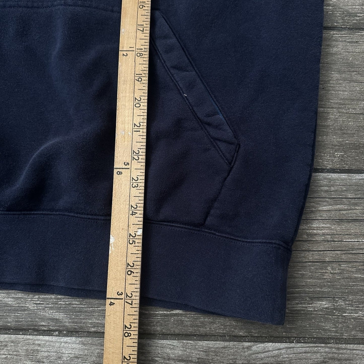 Y2K NIKE CENTER SWOOSH BIG LOGO HOODIE NAVY BLUE SWEATSHIRT FITS SZ XL FADED Yesterday's Fits Clothing Fashion Vintage Streetwear Fashion Item
